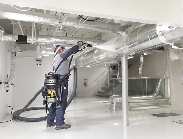 Professional central duct cleaning by Seekonk Air Duct Cleaning in Seekonk