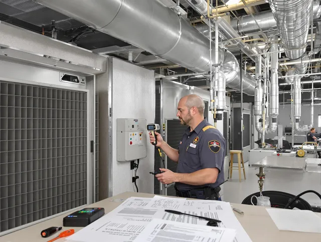Professional filter system inspection by Seekonk Air Duct Cleaning in Seekonk